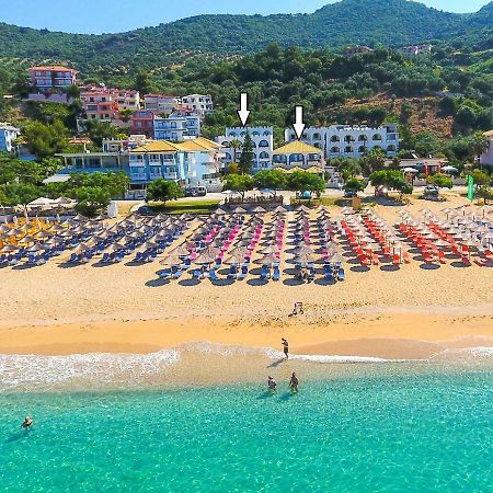 Sigma Hotel Paralia Vrachou Exteriör bild