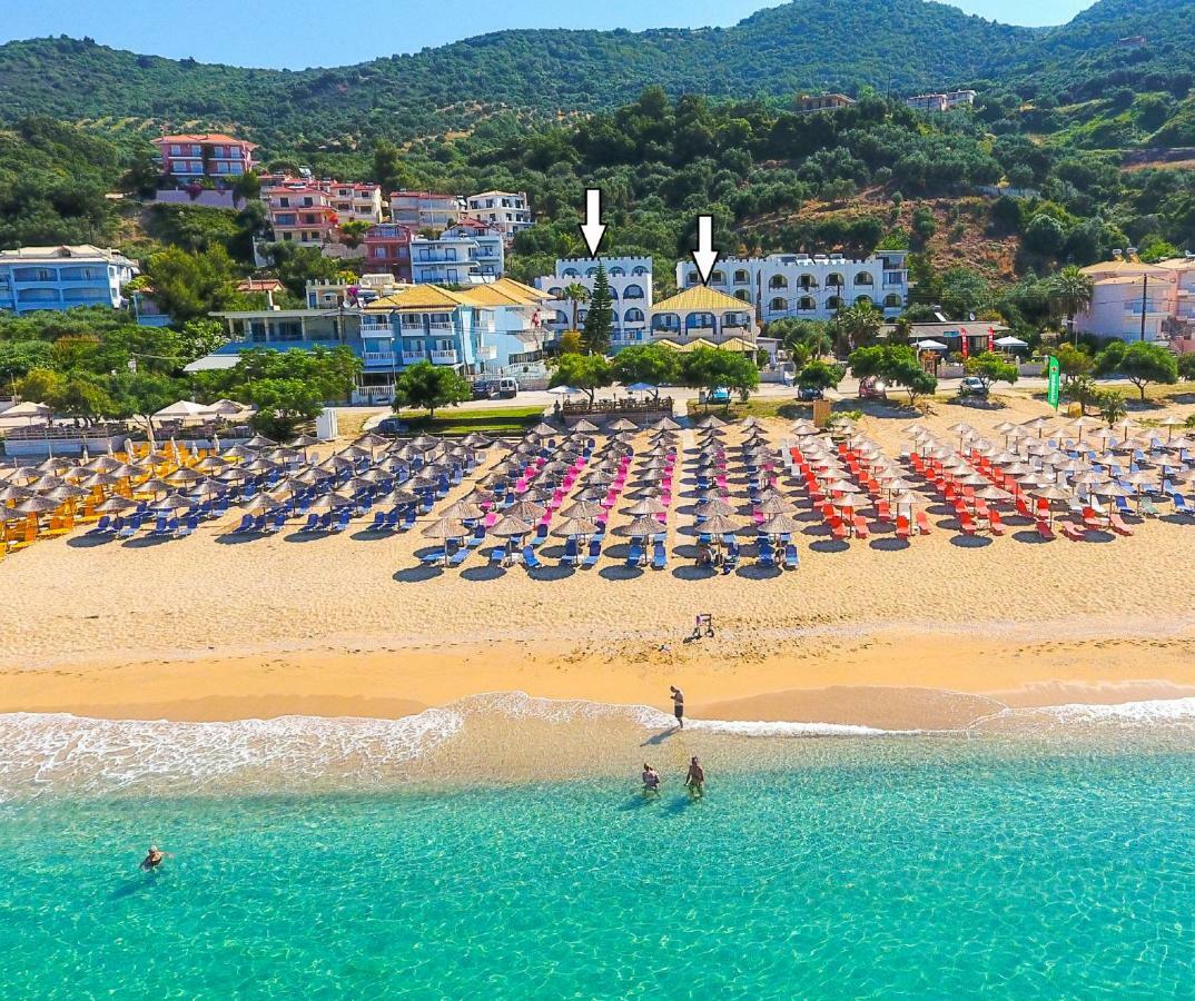 Sigma Hotel Paralia Vrachou Exteriör bild